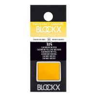 BLOCKX Watercolour Half Pan S3 315 Medium Cadmium Yellow